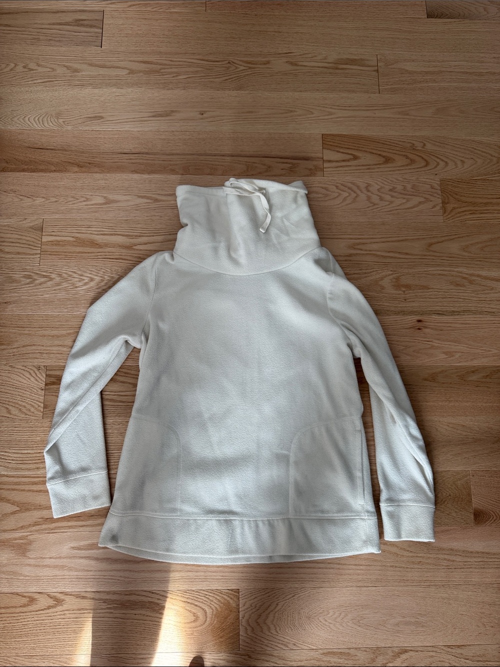 Old Navy White Funnel Neck Pullover Sweater